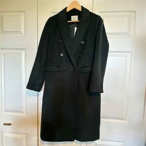 NEW!LOFT Emerald Green Womens Coat Size XS – Classic Long Coat Elegant Outerwear